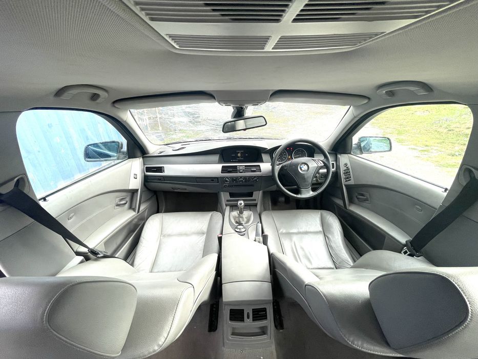 Bmw E60 525d 2.5д 177к.с ръчка  НА ЧАСТИ
