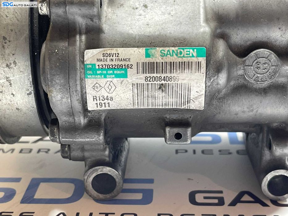 Compresor AC Aer Conditionat Clima Renault Symbol Clio 2 1.2 2001 - 2012 Cod 8200840899 13703209162 [1321]