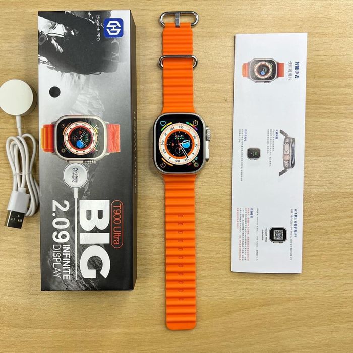 Смарт Часовник,smartwatch T900 Ultra, smart watch,Iwatch,apple,samsung