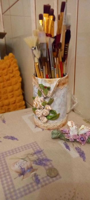 Sticle decorate si pictate manual