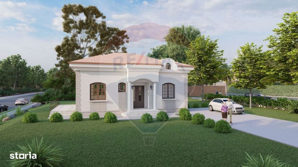 Casă 6 Camere Buftea: Stil Clasic, Zonă Verde și Confort Modern