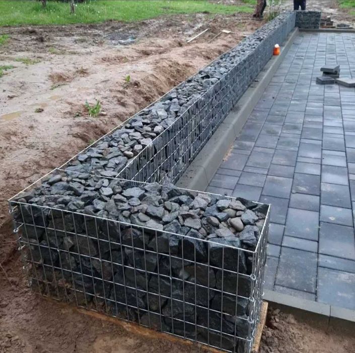 Габион. Монтаж габион