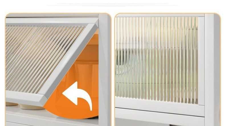 Changdan himoyalangan, oshxona bufeti|yuqoriga ochiladigan eshik