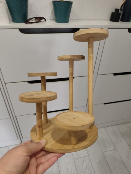 Подставка для цветов бамбук