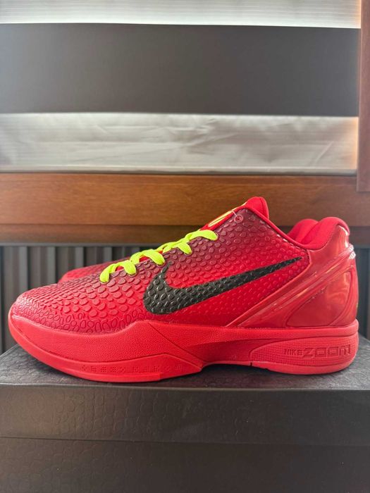 Nike Kobe 6 Protro Reverse Grinch 40.5/44.5