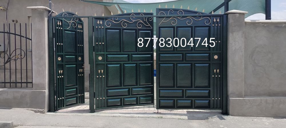 Покраска ворот!!!