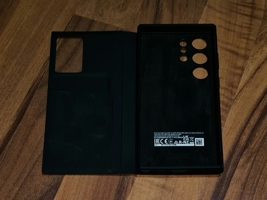 Husa flip activa originala Samsung Smart View Wallet Case S23 Ultra 5G