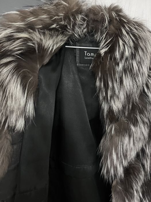 Палто естествен косъм