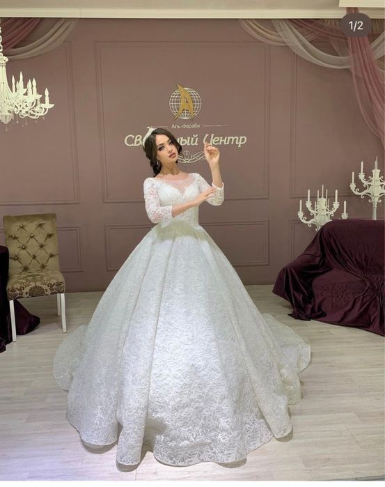 Продам красивое свадебное платье