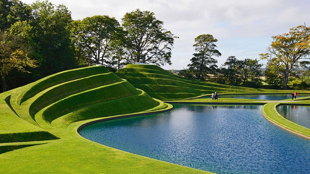 Промышленный и общественый ландшафт