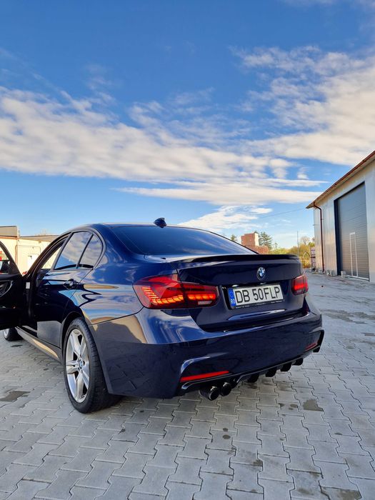 Difuzor Prelungire Bara Spate M Performance Evacuare Dubla BMW F30 F31