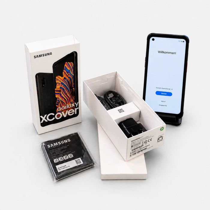 Telefon Samsung Galaxy XCover Pro, 64GB, Dual SIM, 2 Baterii, Aproape NOU!