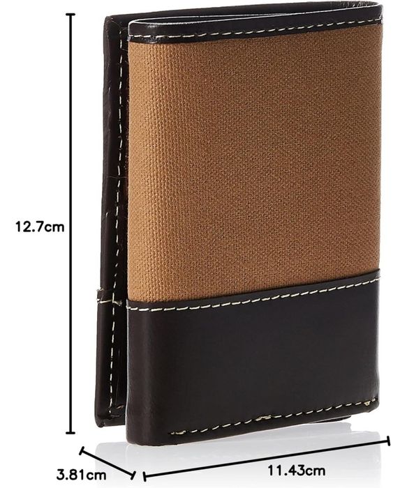 Portofel barbati Timberland Trifold Wallet, maro