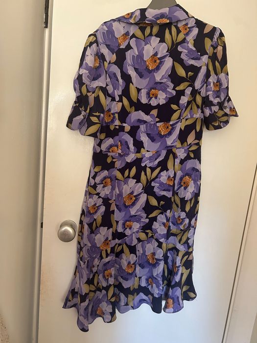Копринена флорална рокля Karen Millen