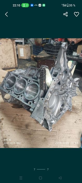 Двигатель м272 3,5 загильзован