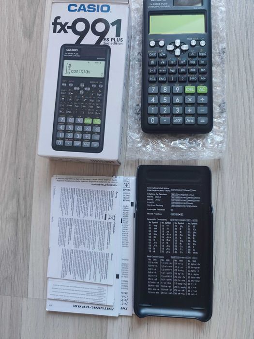 Научен калкулатор Casio fx-991ES PLUS (2nd edition) - Като нов
