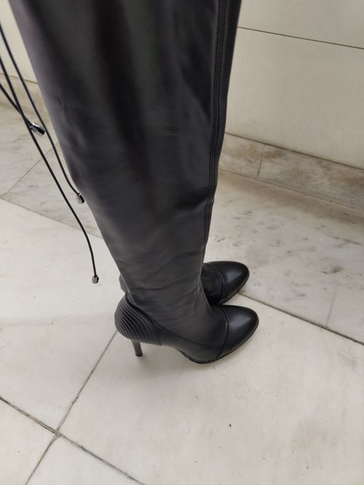 Чизми от изкуствена кожа