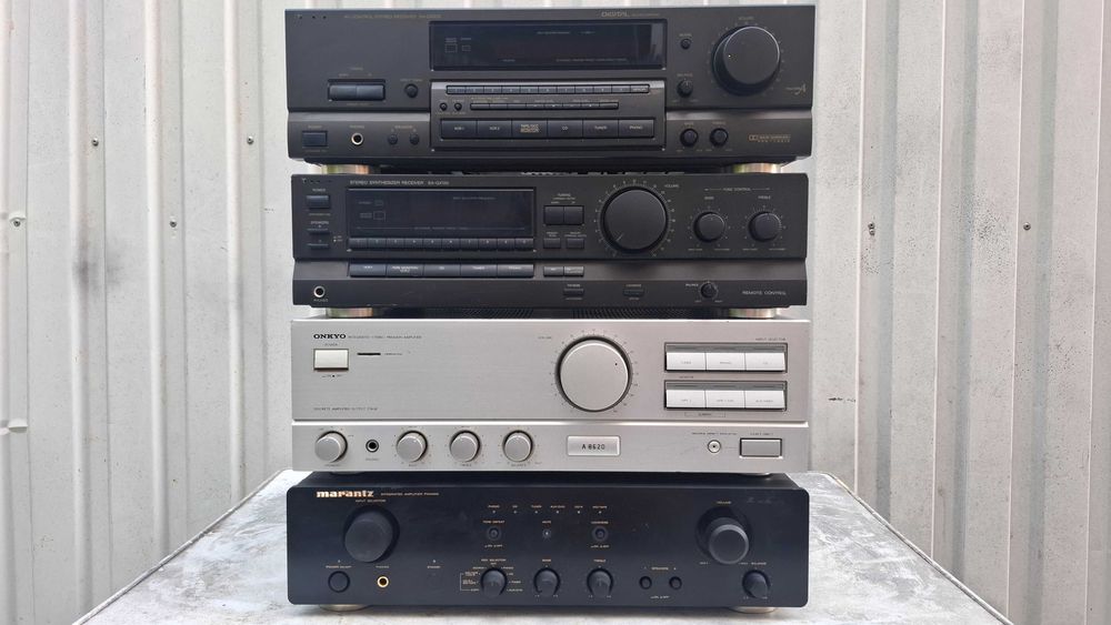 amplificator sony 5.1  harman kardon 7.2 technics 2x100w optic hdmi