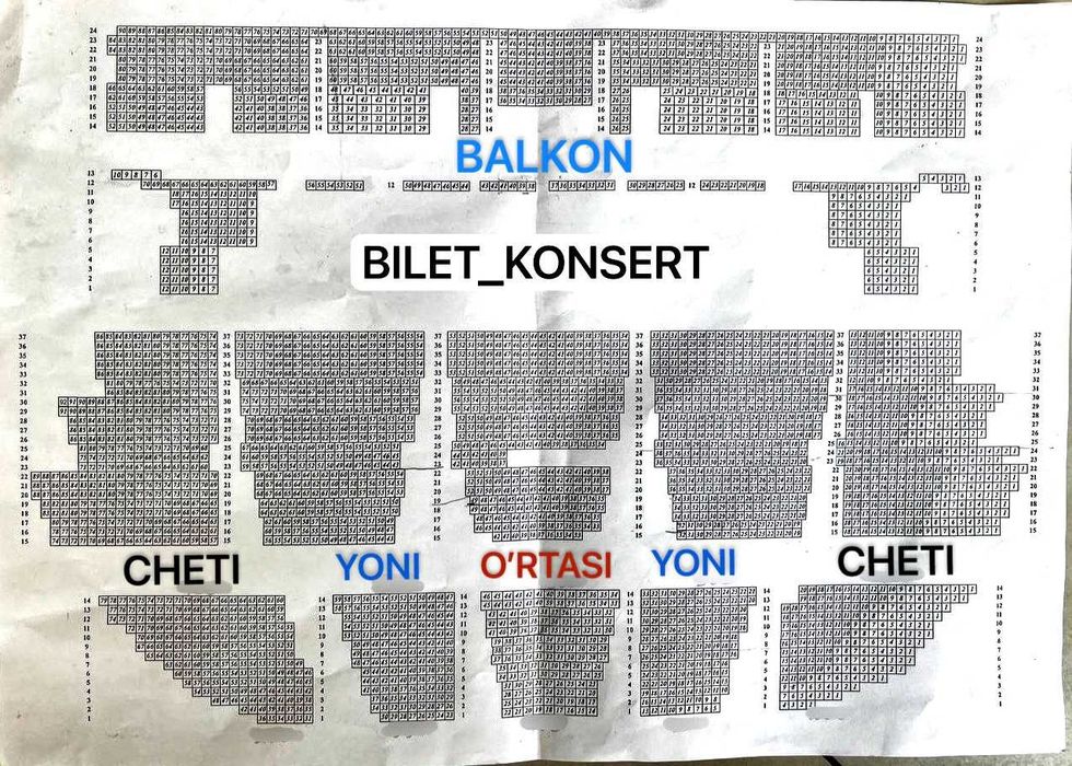 Shohruhxon konsertiga biletlar bor