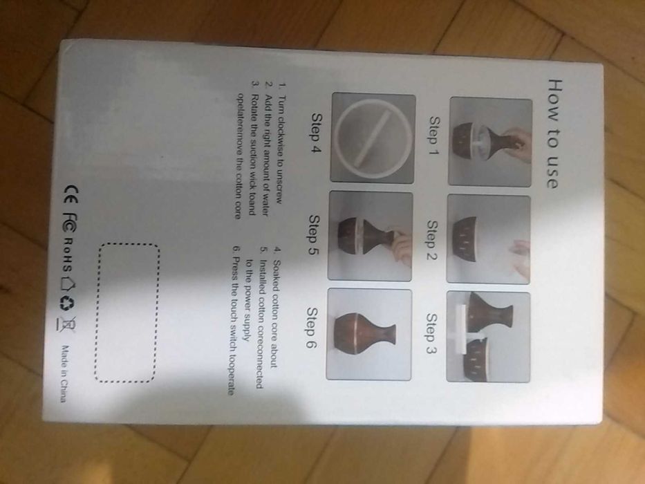 Ароматизатор  дифузен- LED лампа  USB
