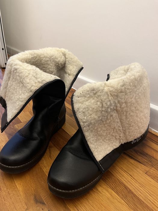 Кожени ботуши Rierker и велурени ботуши Adidas