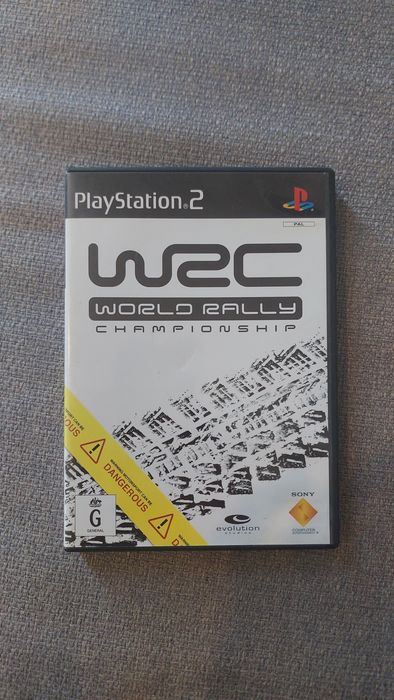 Ps2 игра World Rally Championship (WRC)