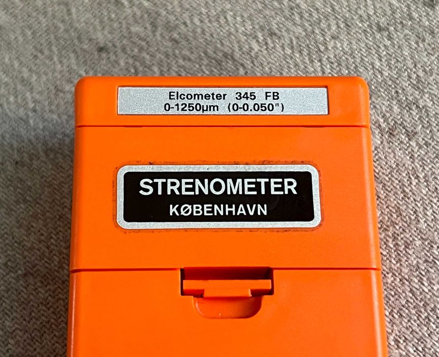 Tester grosime strat Elcometer 345 FB profesional stare foarte buna