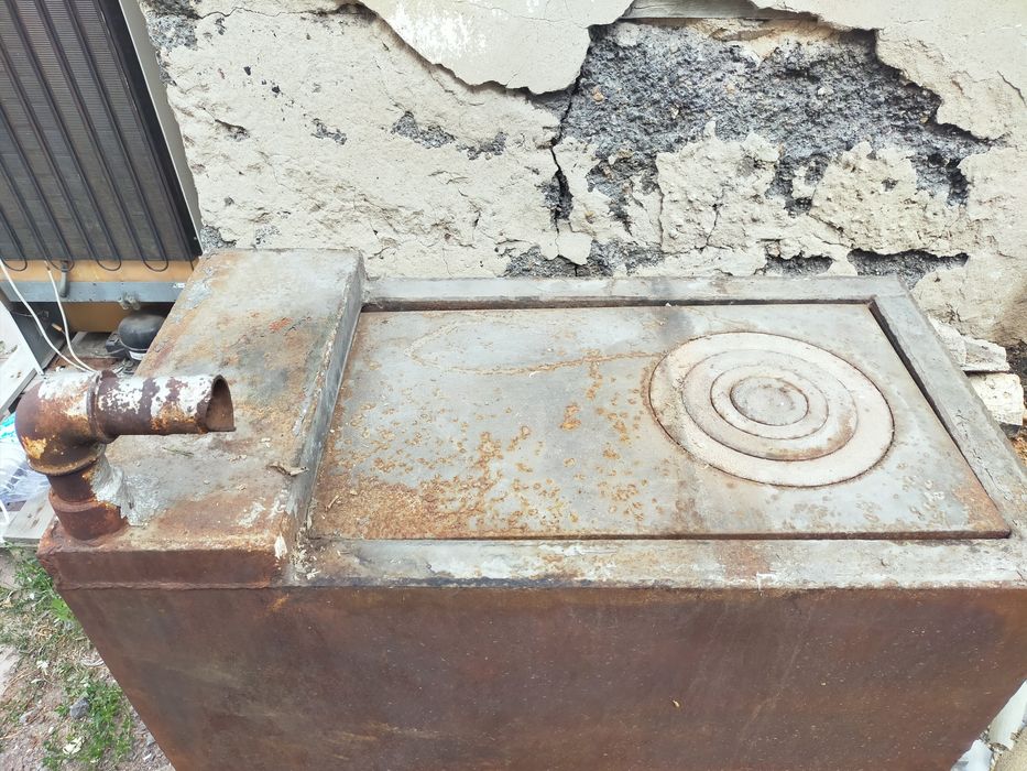 Паравой печька дымавой