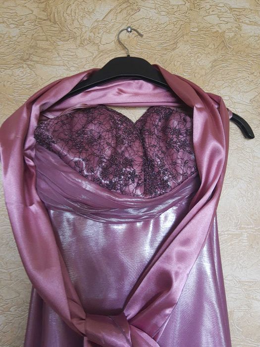 Рокля,официална,дълга,бутикова