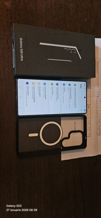 Vand / Schimb Samsung S 25 Ultra Black Titanium 256 Gb 12 Gb ca nou