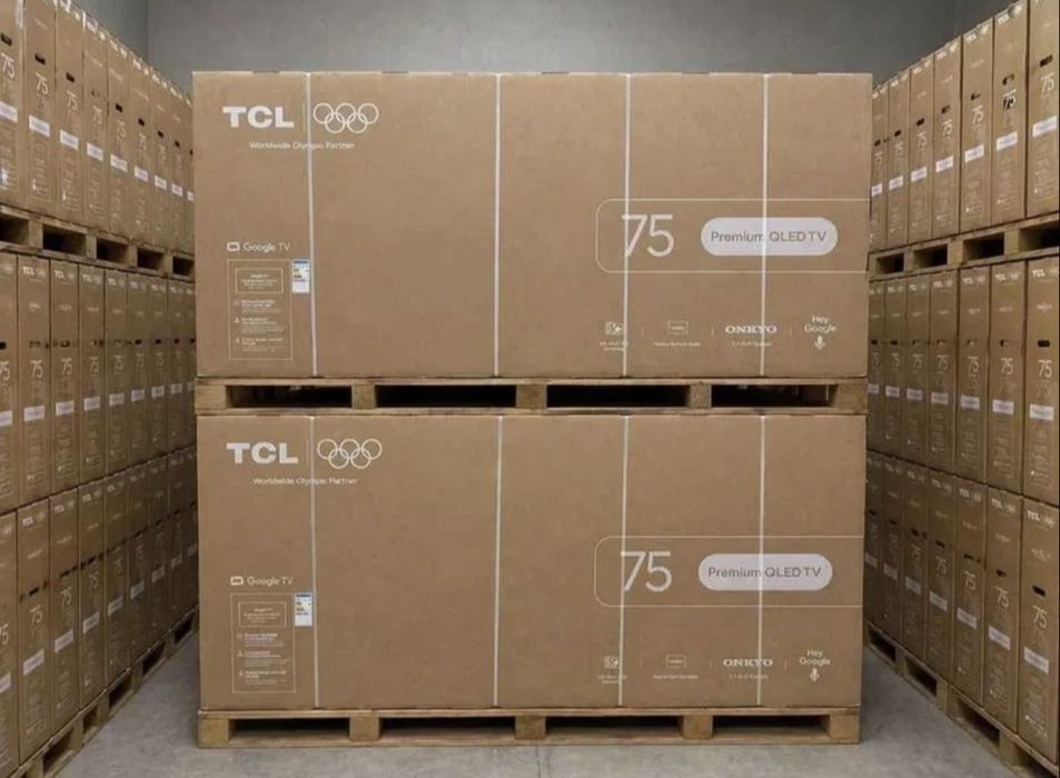 Телевизор тсл 55 4к QLED Mini LED бесплатная доставка по городу
