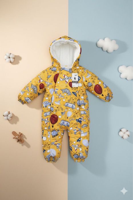 Комбинезон новый, демисезон , зима. Флисовый комбез