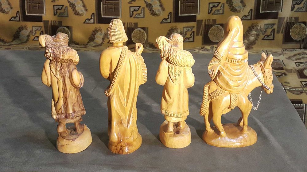 Statuete lemn - teme biblice