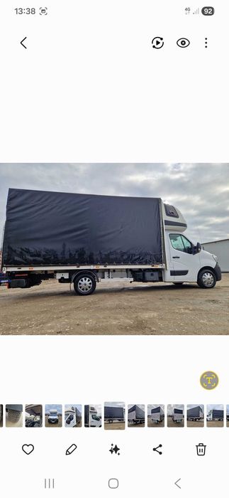 De vânzare Renault Master 10 europaleti si lift hidraulic