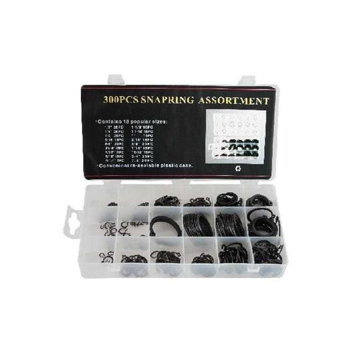 Комплект кутия зегерки 300 бр гараж автосервиз сервиз работилница