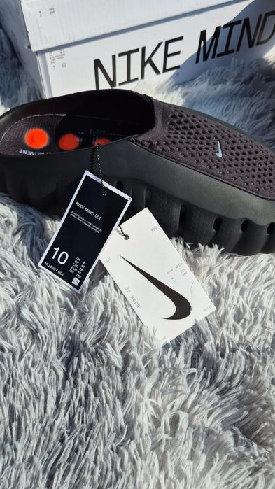 Slapi Nike Mind 001 Black Chrome 44