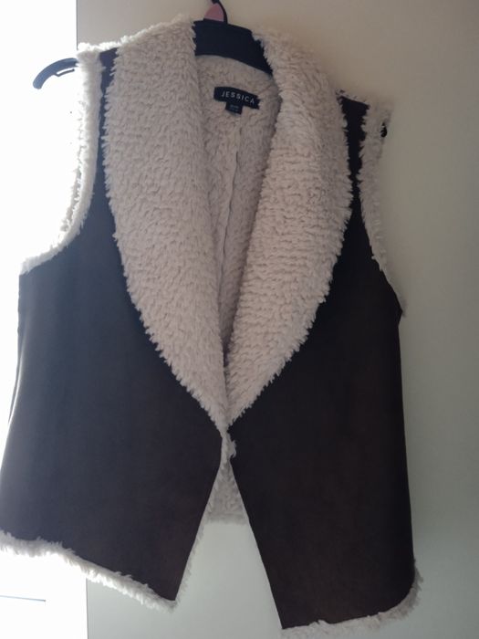 Велурен елек за момичета 10-12 години