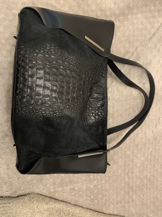 Чанта естествена кожа Нова