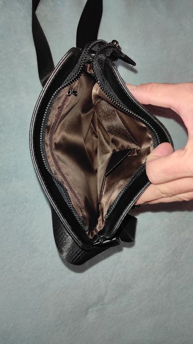 Кожена мъжка чанта