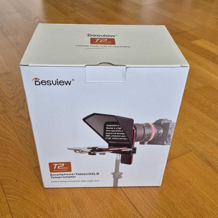 Desview T2 - Teleprompter pentru camere foto/video