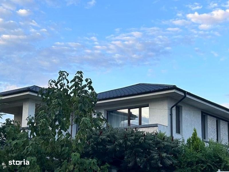 Vand casa Corbeanca, mobilata, 5 camere, garaj, teren 500mp