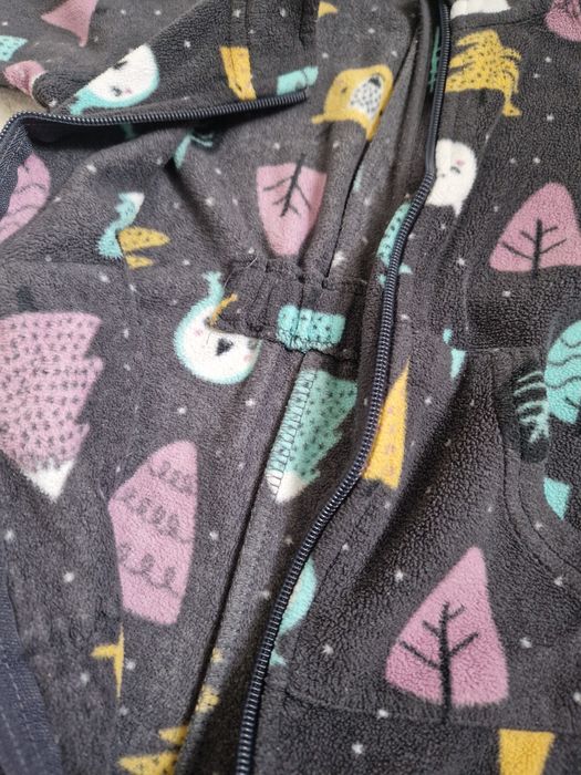 Флисовый комбинезон