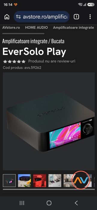 Eversolo play  și cd player bonus  all in one sistem