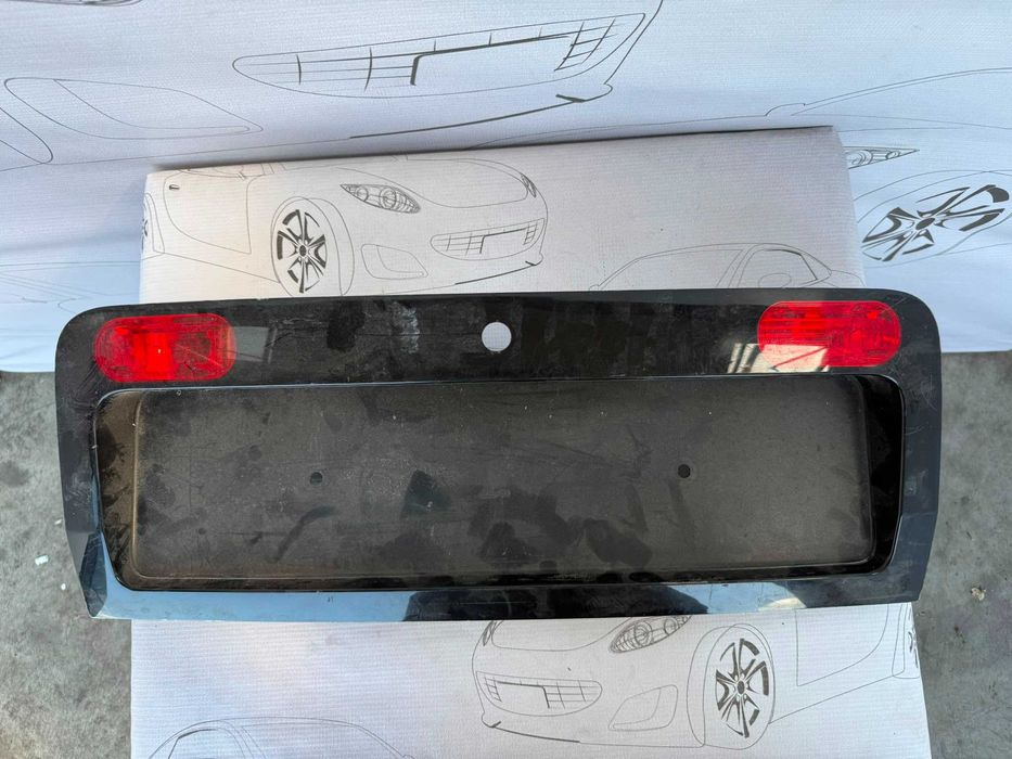 Suport Număr Înmatriculare Haion cu Lămpi Ceață Audi A6 C5 Allroad 2002 / 1999-2005 / Cod OEM 4B9945695M (4B2)