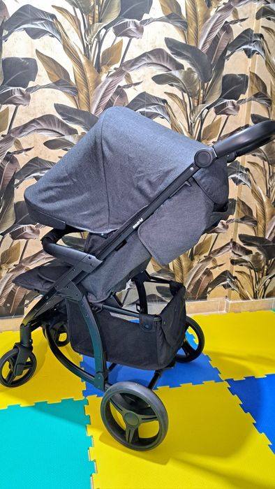 Carucior modular 3 în 1 KikkaBoo multifuncțional de la 0 luni-3 ani