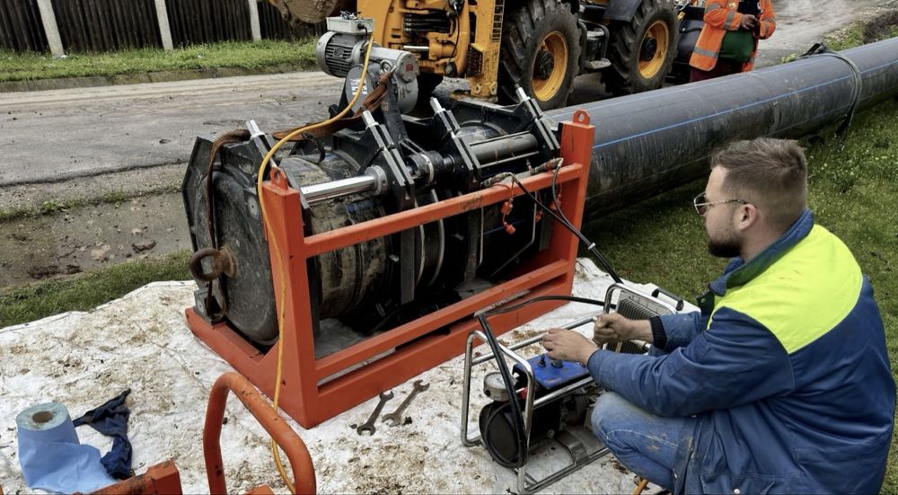 Lucrari mici sudura cap la cap si sudura electrofuziune