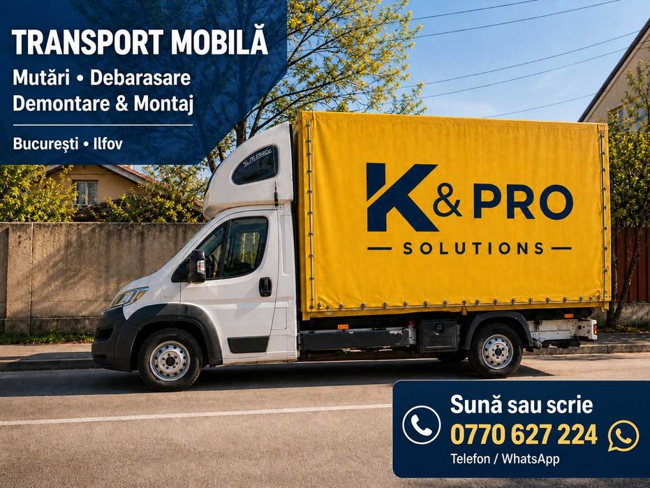 Mutări firme și locuințe | Transport mobilă, marfă, montaj, ambalare și debarasare