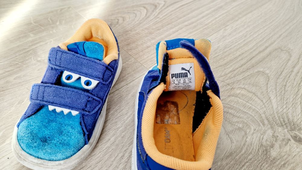 Adidasi PUMA piele intoarsa