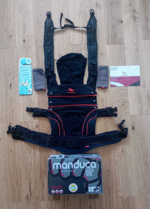 Sistem de purtare Manduca, Blackline, folosit