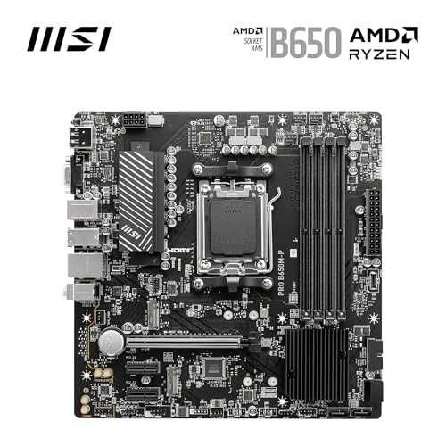Дънна платка MSI PRO B650M-P V1 AM5 DDR5 Micro-ATX